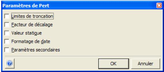 PALISADE RISK 5.5 - Palette des distributions - 5
