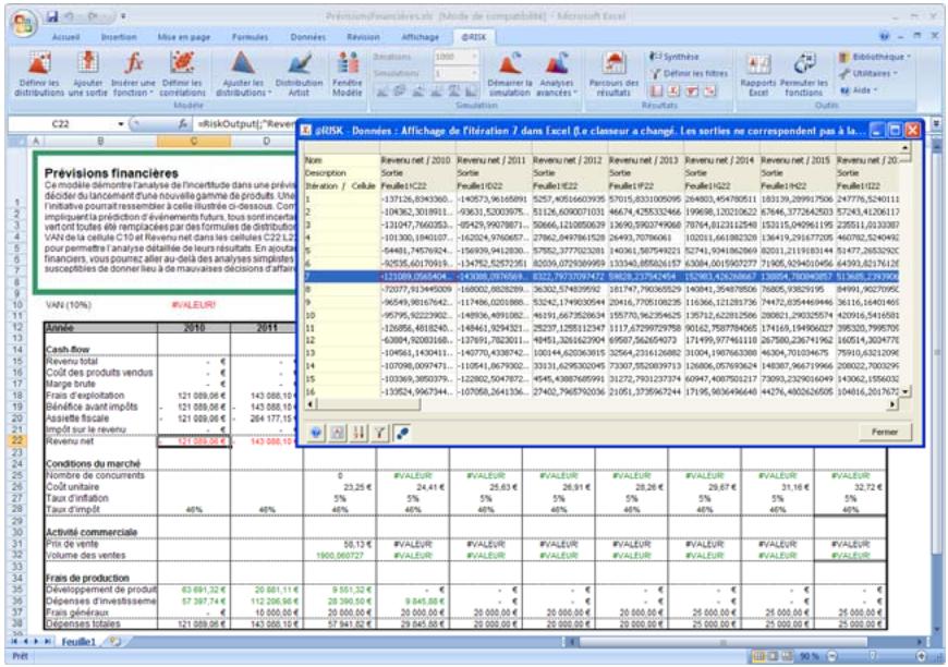 PALISADE RISK 5.5 - Tri de la fenetre Données - 3