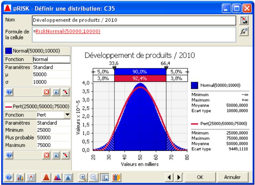 PALISADE RISK 5.5 - Palette des distributions - 4
