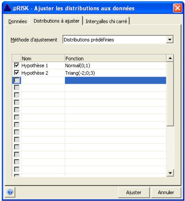 PALISADE RISK 5.5 - Méthode d'ajustement - 1
