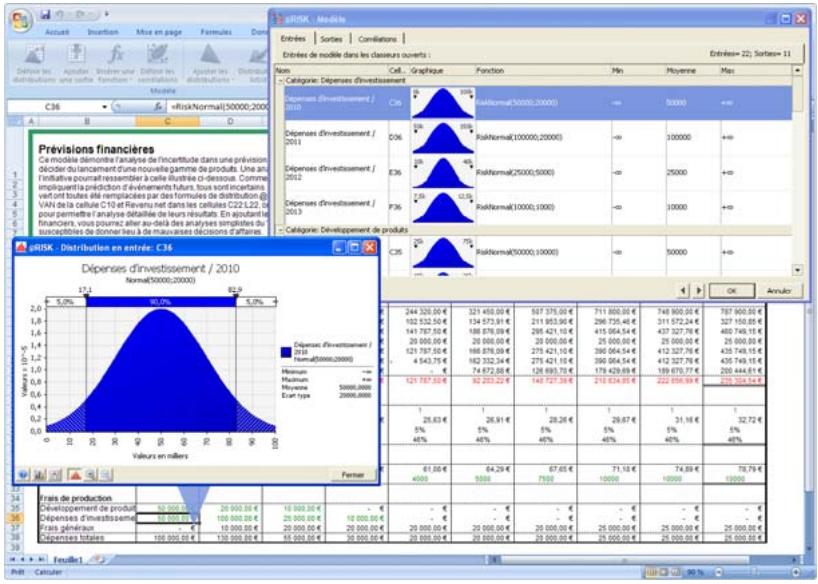 PALISADE RISK 5.5 - Commande Afficher la fenêtre Modèle - 1