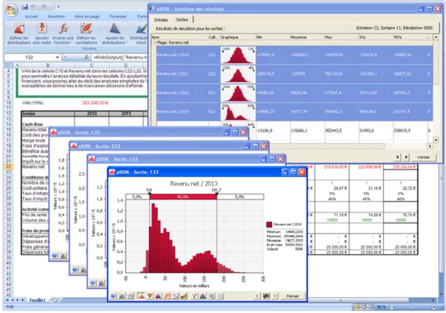 PALISADE RISK 5.5 - Déplacement des graphiques par glissement - 2