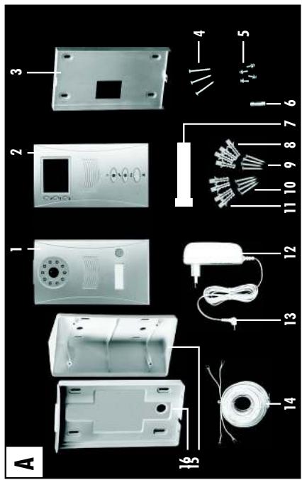 DEXAPLAN VT 623 - Contenu de la livraison (voir illustr. A): - 5