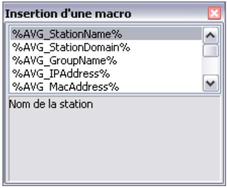 GRISOFT AVG 8.5 INTERNET SECURITY NETWORK EDITION - Onglet message - 2
