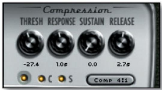 MCDOWELL SIGNAL PROCESSING CHROME TONE AMP - La compression - 1