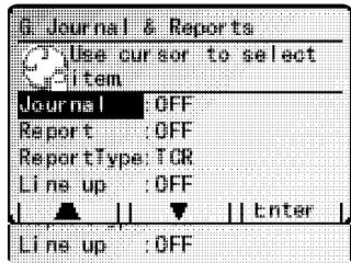 MURATEC MFX-2500 - Réglage du journal des activités - 1