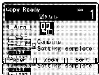 MURATEC MFX-2500 - Combiner   Vous pouvez copier 2, 4 ou 8 pages sur la même feuille. - 8