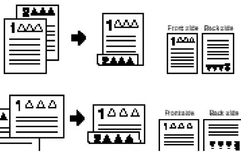MURATEC MFX-2500 - Copies Recto/Verso de 2 documents à un côté - 5