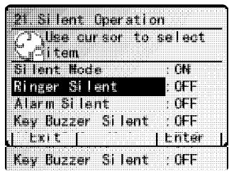 MURATEC MFX-2500 - Réglage du mode silencieux - 3