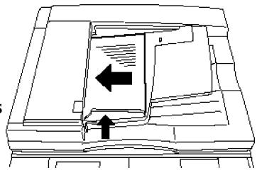 MURATEC MFX-2500 - Lorsque vous insérez les documents dans l'alimenteur - 1