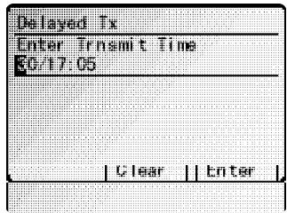 MURATEC MFX-2500 - Programmer une transmission différée - 3