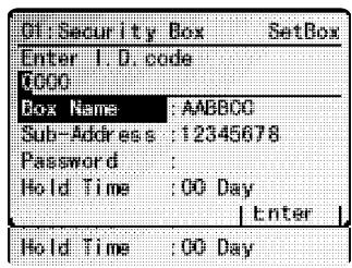 MURATEC MFX-2500 - Pour entrer la SOUS-ADRESSE ITU: - 2