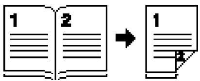 MURATEC MFX-2500 - Copies Recto/Verso des pages d'un livre - 1