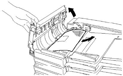 MURATEC MFX-2500 - Pour retirer un document: - 1