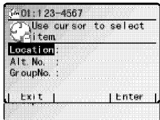 MURATEC MFX-2500 - Entrer ou modifier un numéro monotouche - 3