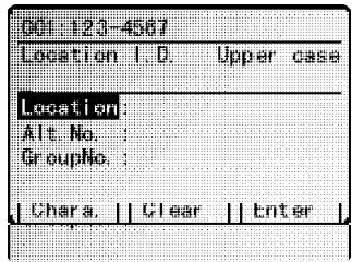 MURATEC MFX-2500 - Entrer ou modifier un numero rapide - 4