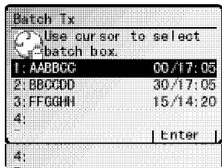 MURATEC MFX-2500 - Sauvegarder un document pour une transmission envoi groupé - 1