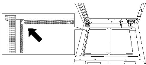 MURATEC MFX-2500 - Lorsque vous insérez les documents sur la vitre - 1
