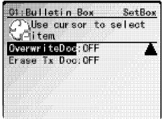 MURATEC MFX-2500 - Si vous choisissez Bulletin: - 2