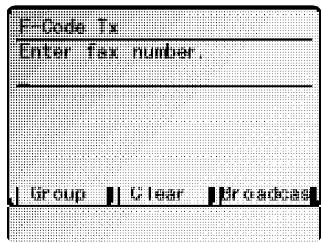 MURATEC MFX-2500 - Transmission F-Code - 2