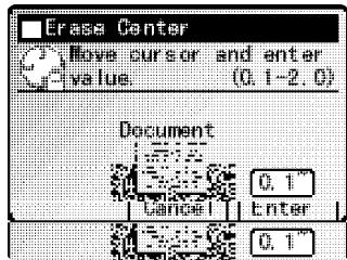 MURATEC MFX-2500 - Effacer Centre - 1