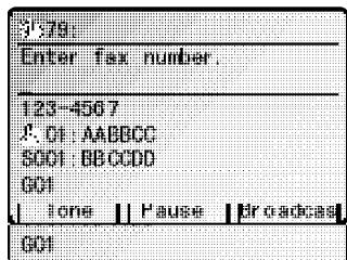 MURATEC MFX-2500 - Programmer une diffusion / groupe - 2
