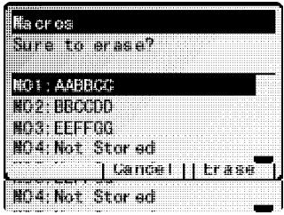 MURATEC MFX-2500 - Effacer une Clé Macro - 2