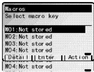 MURATEC MFX-2500 - Programmer une clé Macro - 1