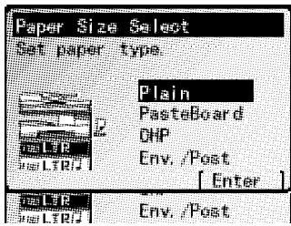 MURATEC MFX-2500 - Régler le type de papier - 2