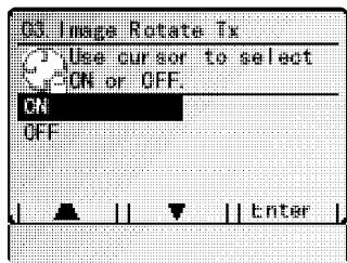 MURATEC MFX-2500 - Réglage par défaut: ON. - 1