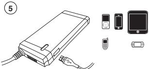 TARGUS COMPACT LAPTOP CHARGER - Chargeur compact pour ordinateur portable - 7