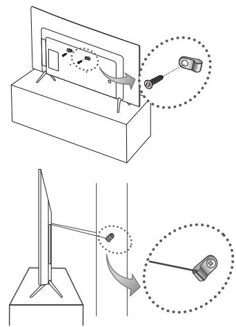 SAMSUNG UE40K5100 - Preventing the TV from falling - 1
