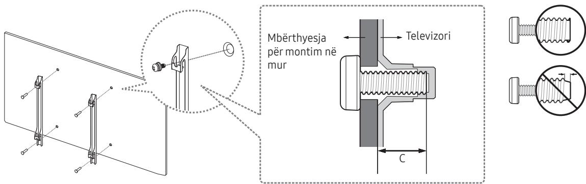 SAMSUNG UE40K5100 - Montimi i televizorit nè mur - 2