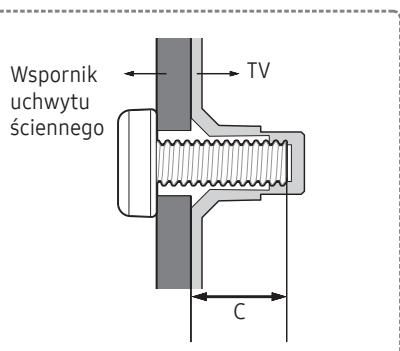 SAMSUNG UE40K5100 - Mocowanie telewizora na scianie - 3
