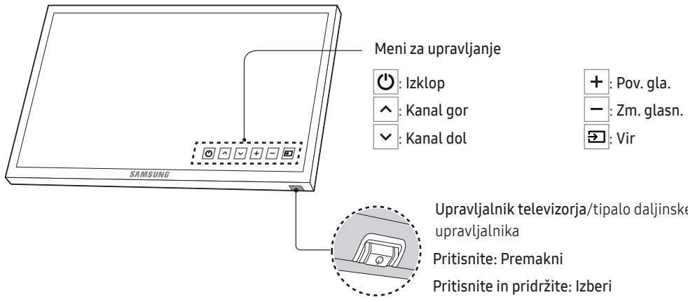 SAMSUNG UE40K5100 - Uporaba kontrolnika televizorja - 1