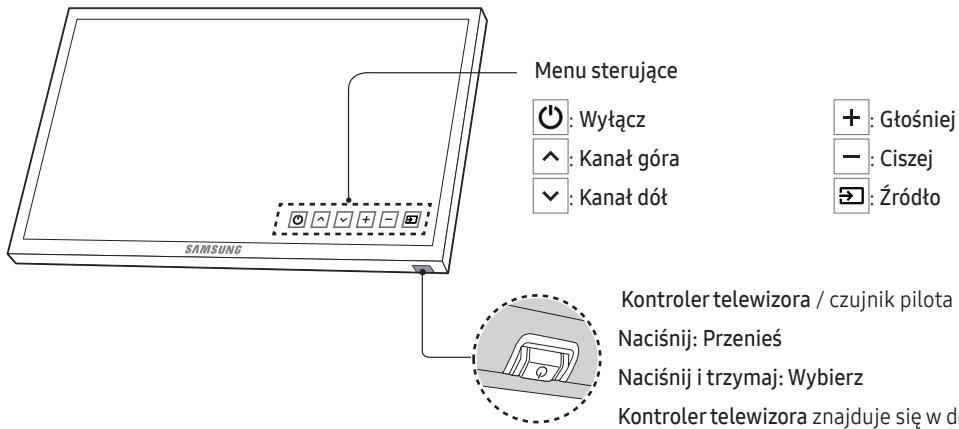 SAMSUNG UE40K5100 - Korzystanie z kontrolera telewizora - 1