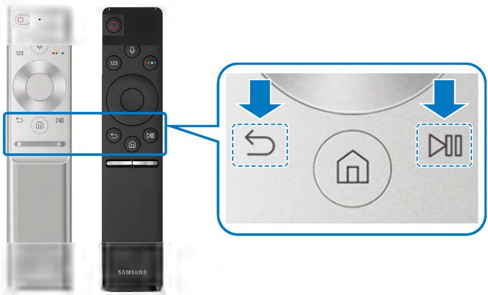 SAMSUNG UE65MU9005 - Connectez le Samsung Smart Remote au téléviseur. - 1
