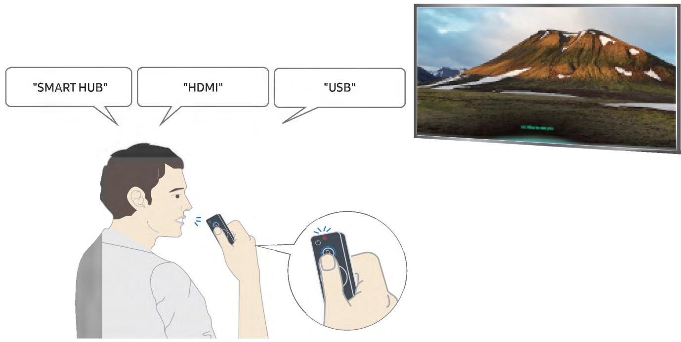 SAMSUNG UE65MU9005 - Exécution de l'interaction vocale - 1