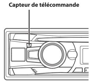 ALPINE CDE-183BT - Utilisation de la télécommande pour commander l'appareil - 1