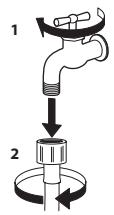 WHIRLPOOL FWG 71484 FRESHCARE+ - Nettoyage des filtres à TAMIS du TUYAU d'alimentation d'eau - 1