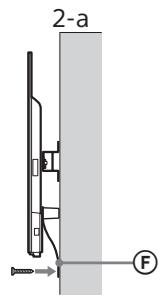 SONY KD49X8005 - Verhindern Sie, dass sich die Unterseite des Fernsehgeräts bewegt. - 1