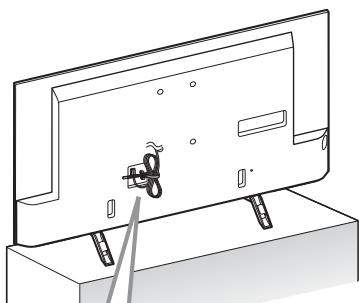 SONY KD49X8005 - Odstranite držalo za kable (priloženo televizorju). - 1