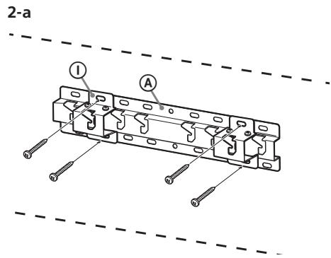 SONY KD49X8005 - Installation de la base au mur - 1