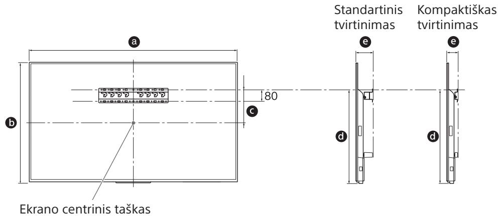 SONY KD49X8005 - Nuspreskite, kurioje vietoje montuosite. - 1