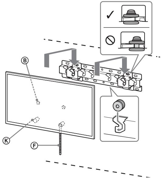 SONY KD49X8005 - Pripevnite TV prijimač k podstavcu. - 1