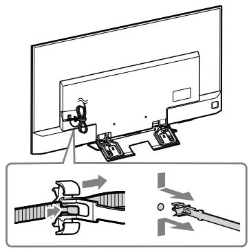 SONY KD-75XD8505B - 3нимить Трмачдя Кабелю (постачаевся 3 TeJIeBi3OpOM). (TilbКД-65XD85□□) - 1