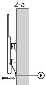 SONY KD65XD8505B - Zapobieganie odchylaniu sie dolnej czeci telewizora. - 1