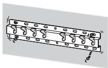 SONY KD65XD8505B - Konzolu na zed bezpečné namontujte podle následujících tokynu v tomto navodu k použiti. - 1