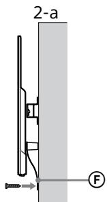 SONY KD65XD8505B - Forhindra att TV:ns nedre del flyttar sig. - 1