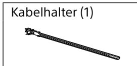 SONY KD65XD8505B - Mit dem Fernsehgerät gefeliefert (an der Rückseite angebracht) - 1
